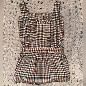 DownEast Multicolor Checkered Women’s Dress Size S